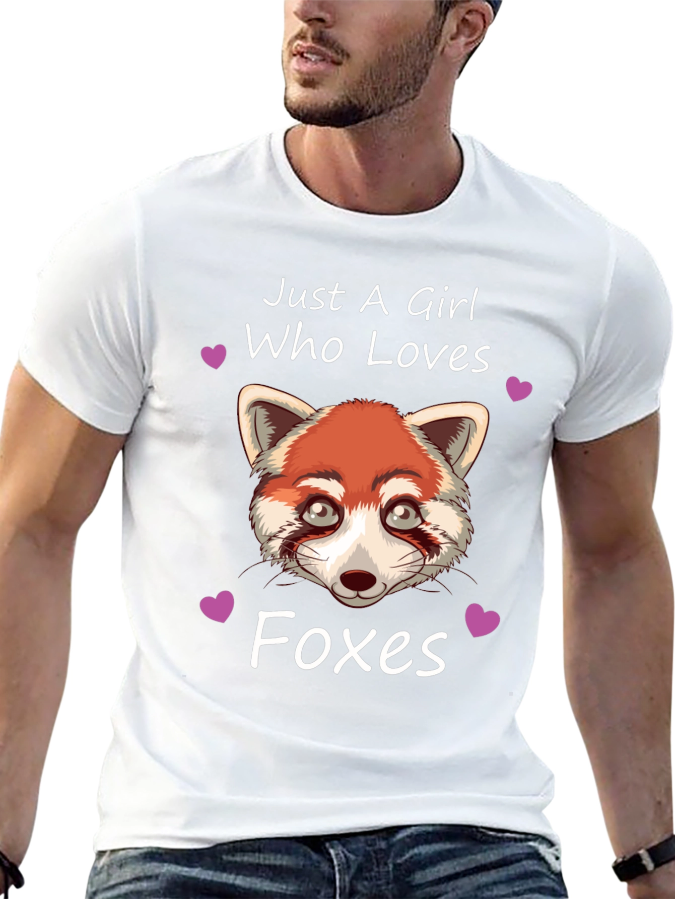 Girl Who Loves Foxes T-Shirt