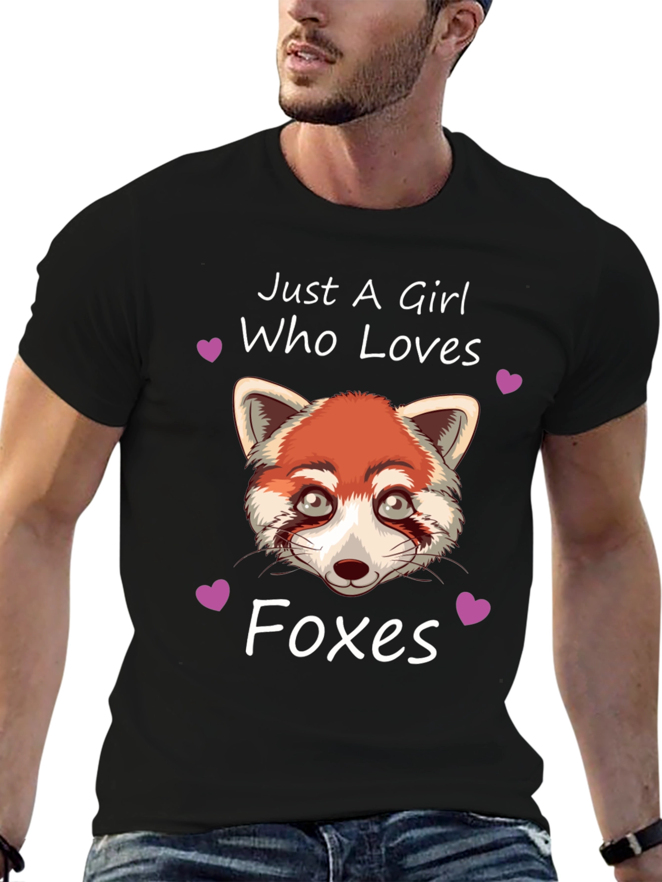 Girl Who Loves Foxes T-Shirt