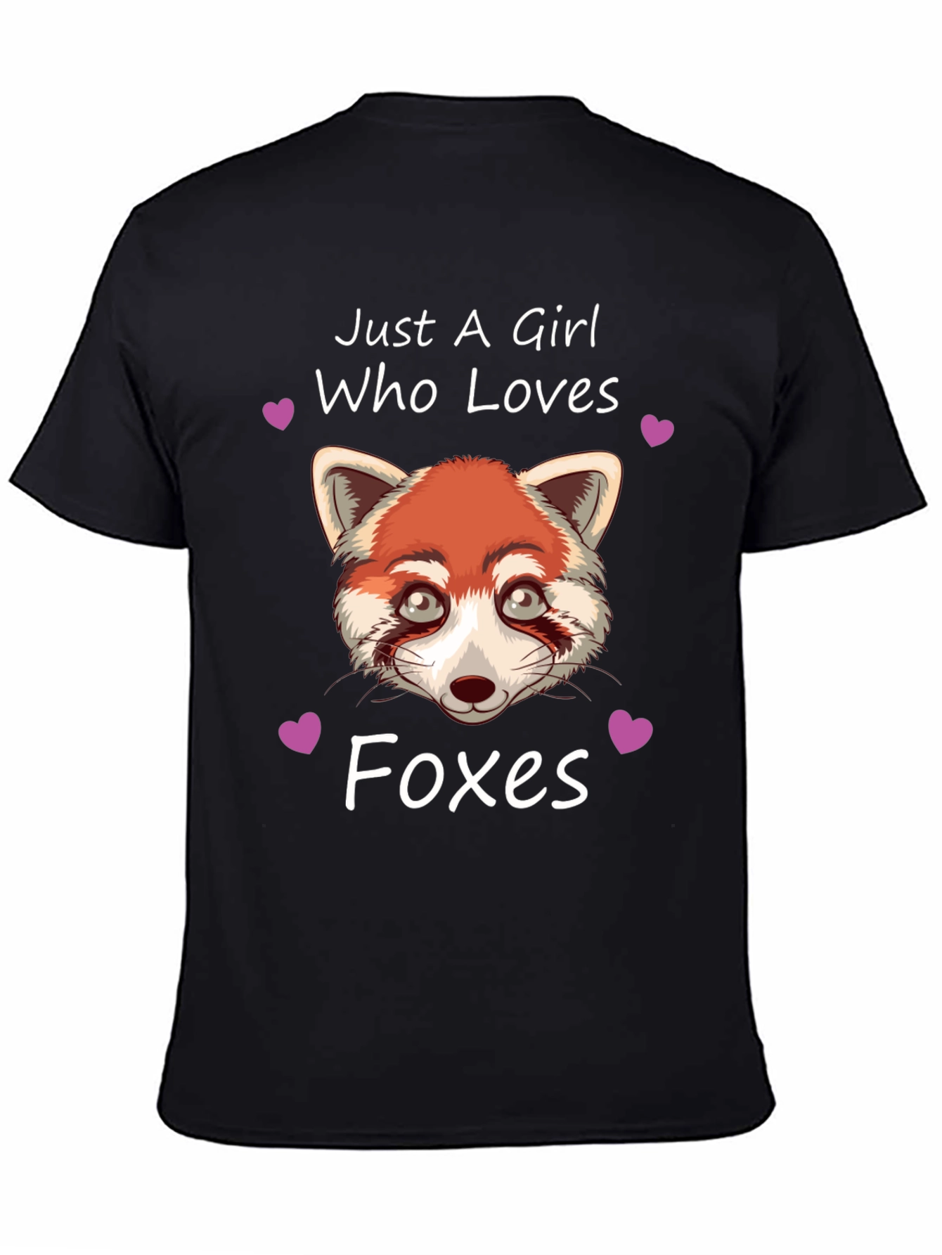 Girl Who Loves Foxes T-Shirt