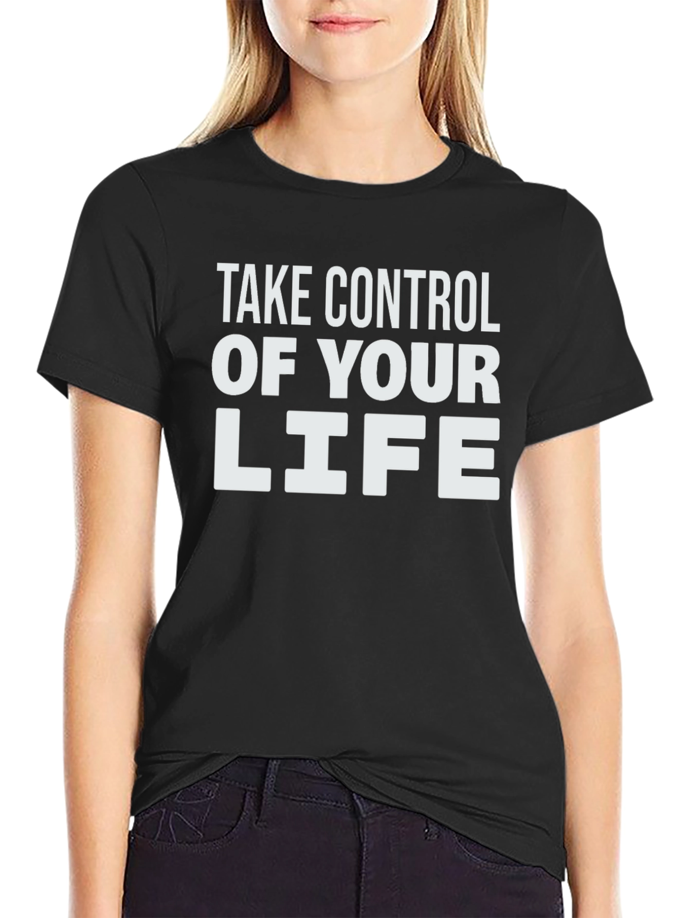 Take Control Graphic Tee - Motivational T-Shirt