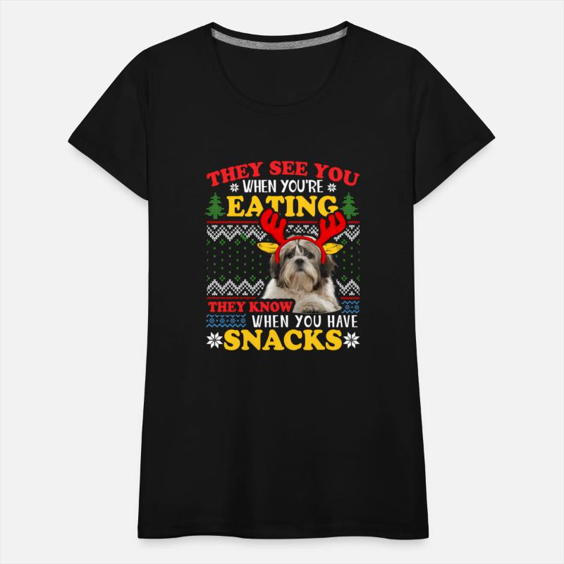 Shih Tzu Ugly They See You'Re Eating