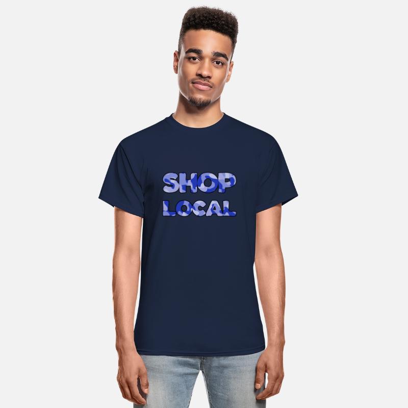 Shop Local blue camo