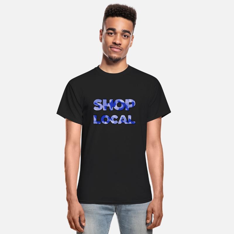 Shop Local blue camo