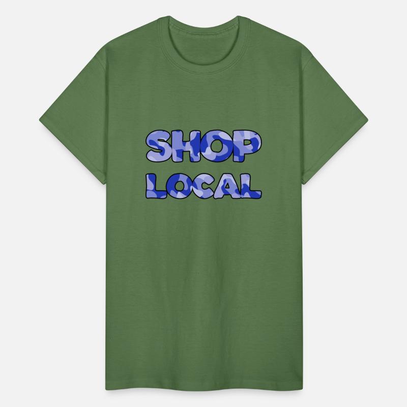 Shop Local blue camo