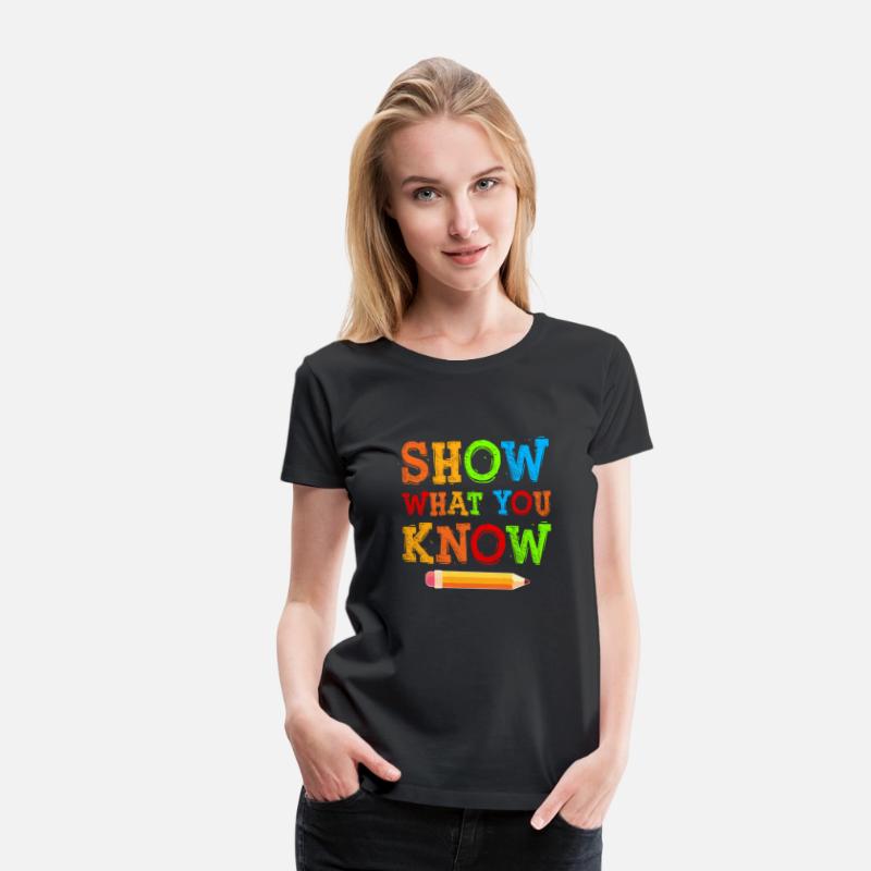 Show What You Know Exam Testing Teachers Students