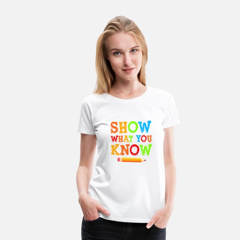 Show What You Know Exam Testing Teachers Students