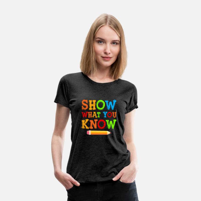 Show What You Know Exam Testing Teachers Students