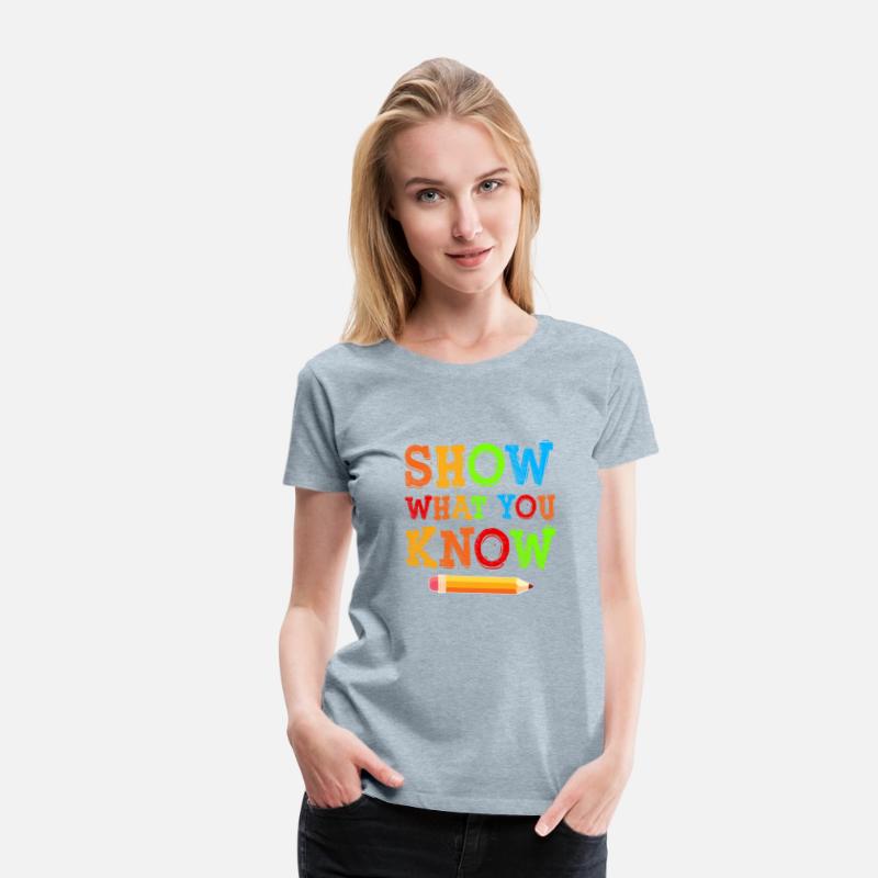 Show What You Know Exam Testing Teachers Students
