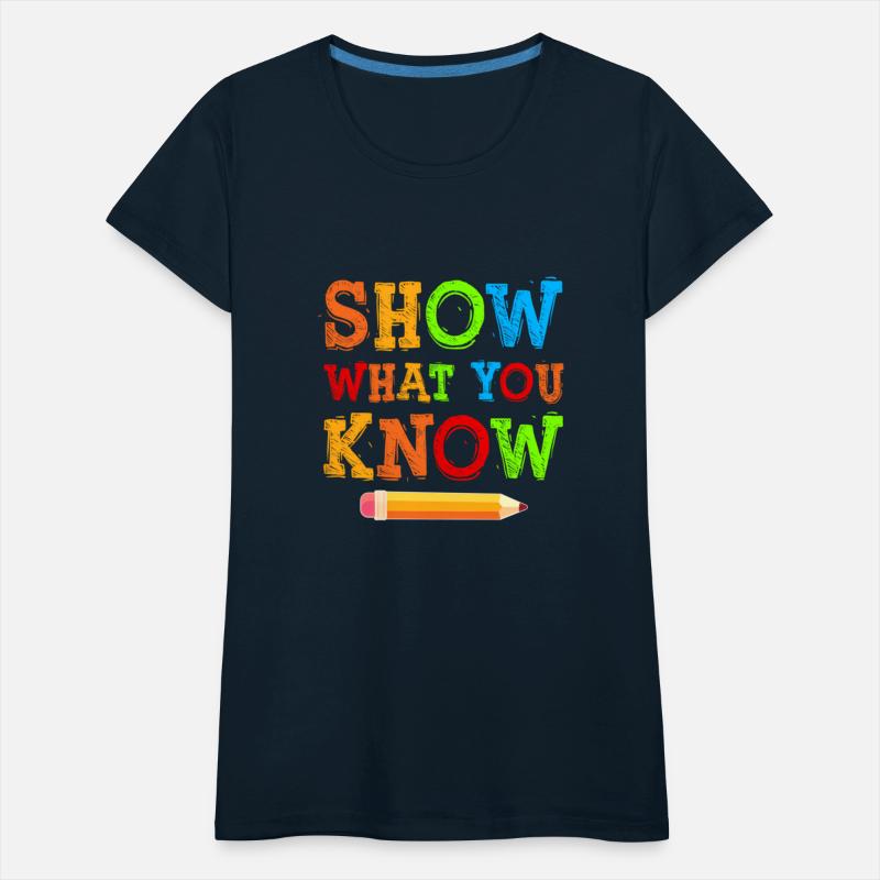 Show What You Know Exam Testing Teachers Students