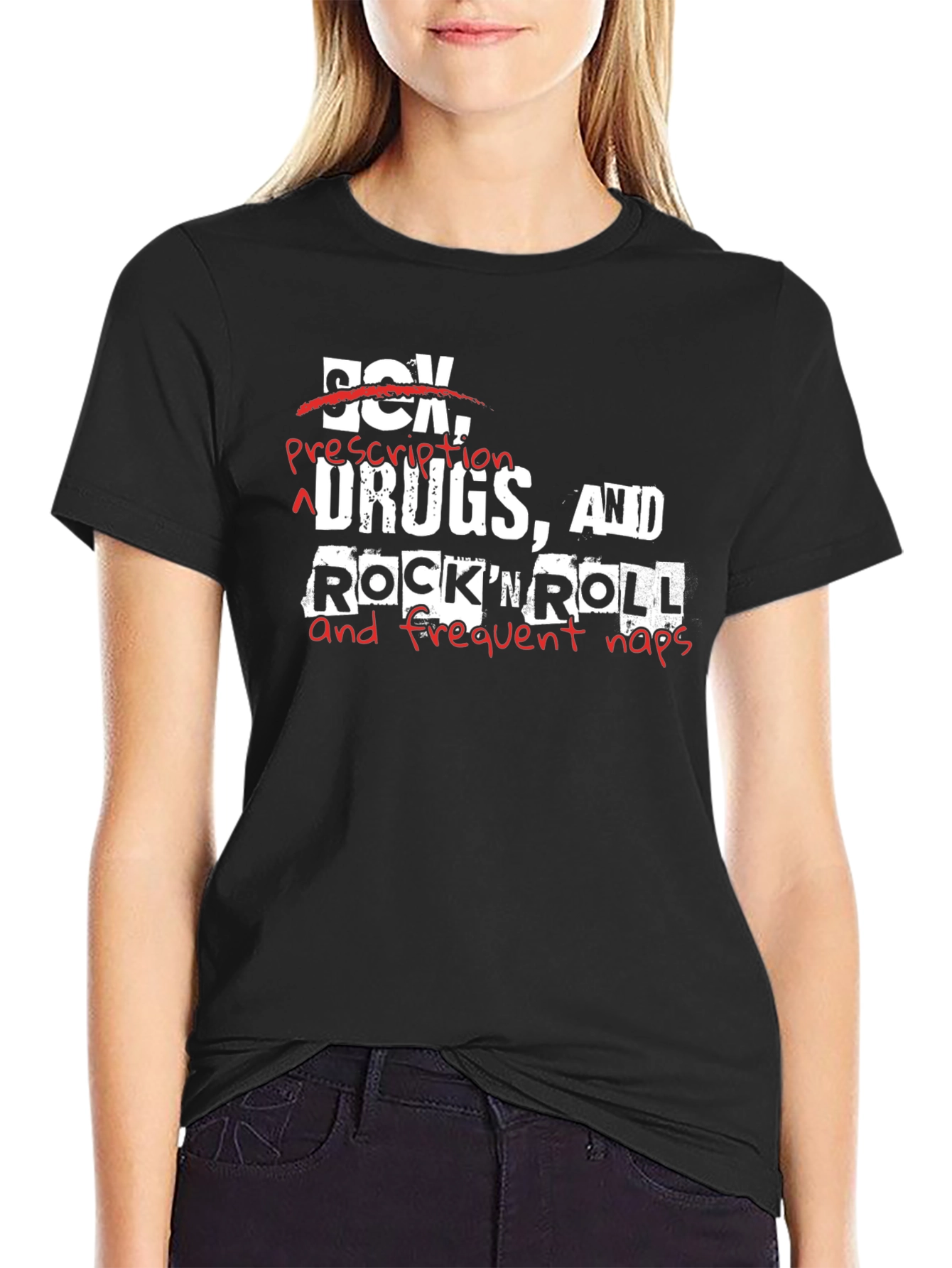 Funny Rock n Roll Naps T-Shirt
