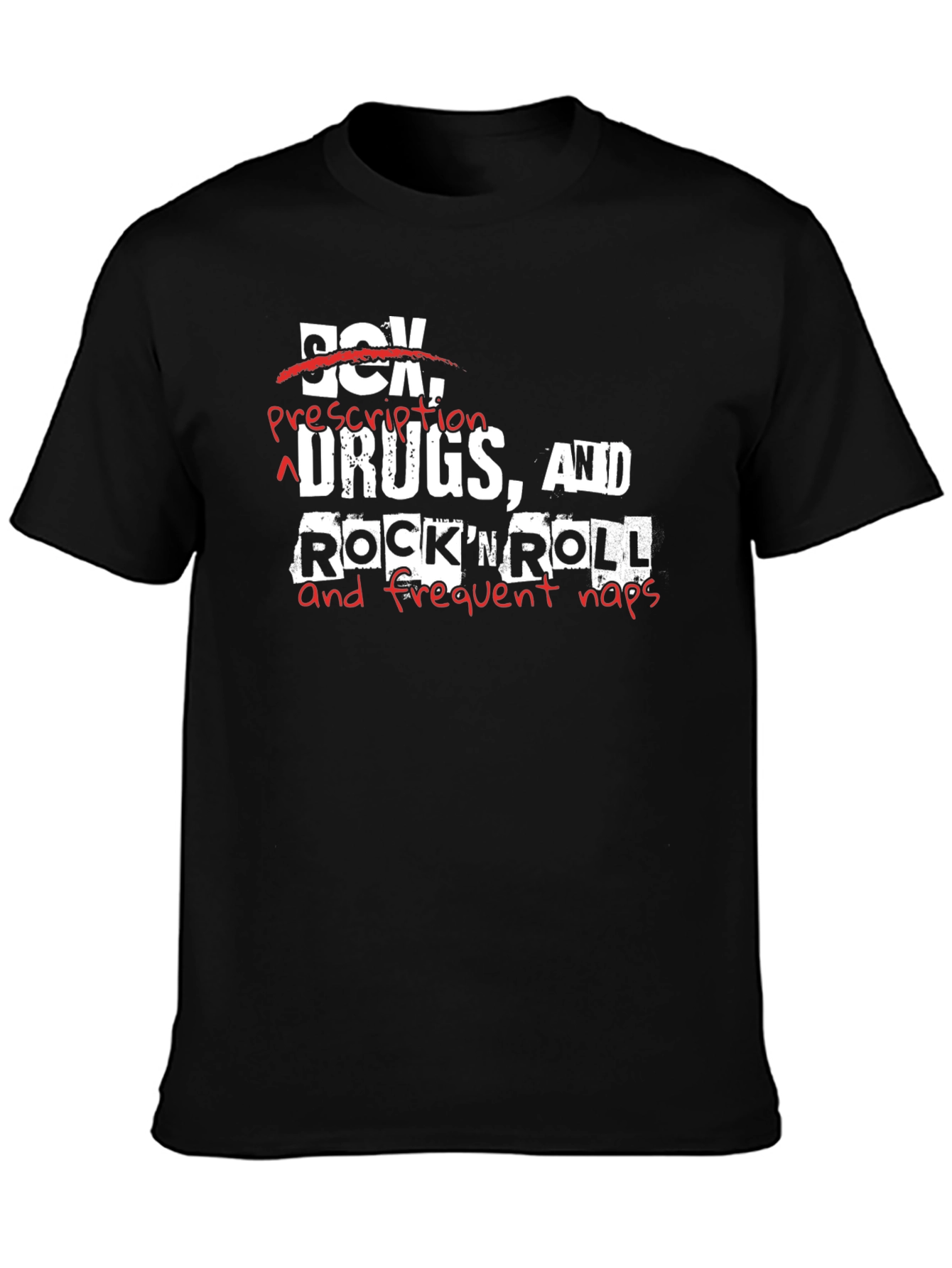 Funny Rock n Roll Naps T-Shirt