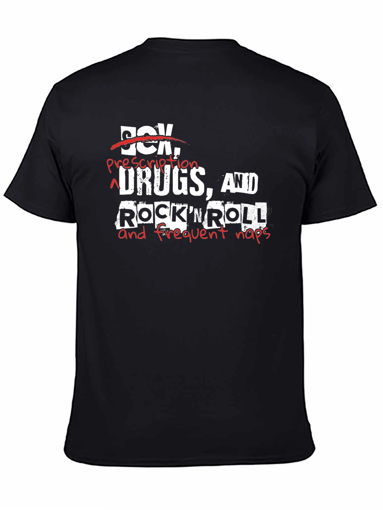 Funny Rock n Roll Naps T-Shirt