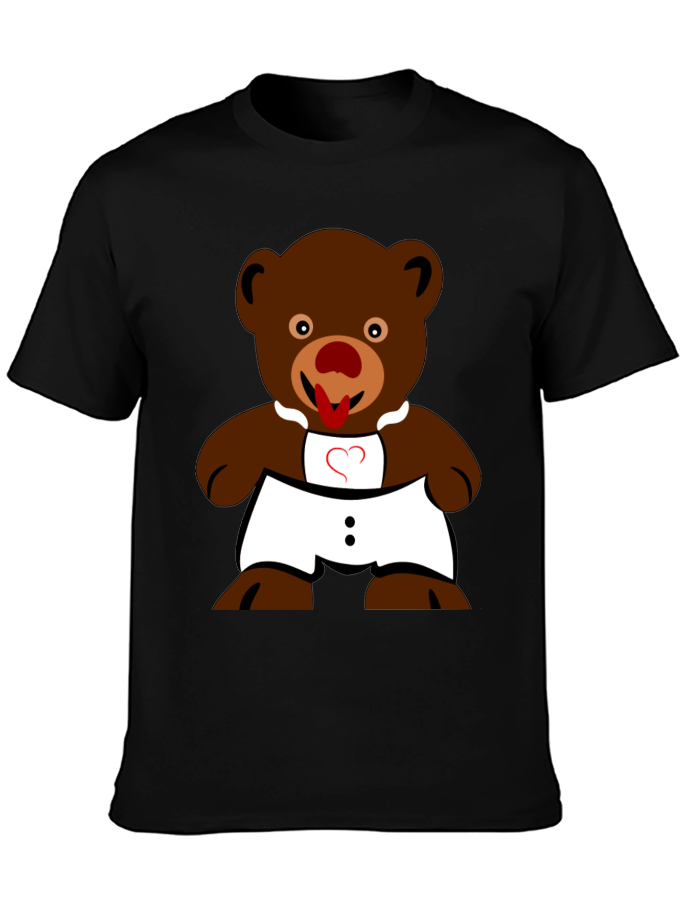 Funny Teddy Bear Graphic T-Shirt