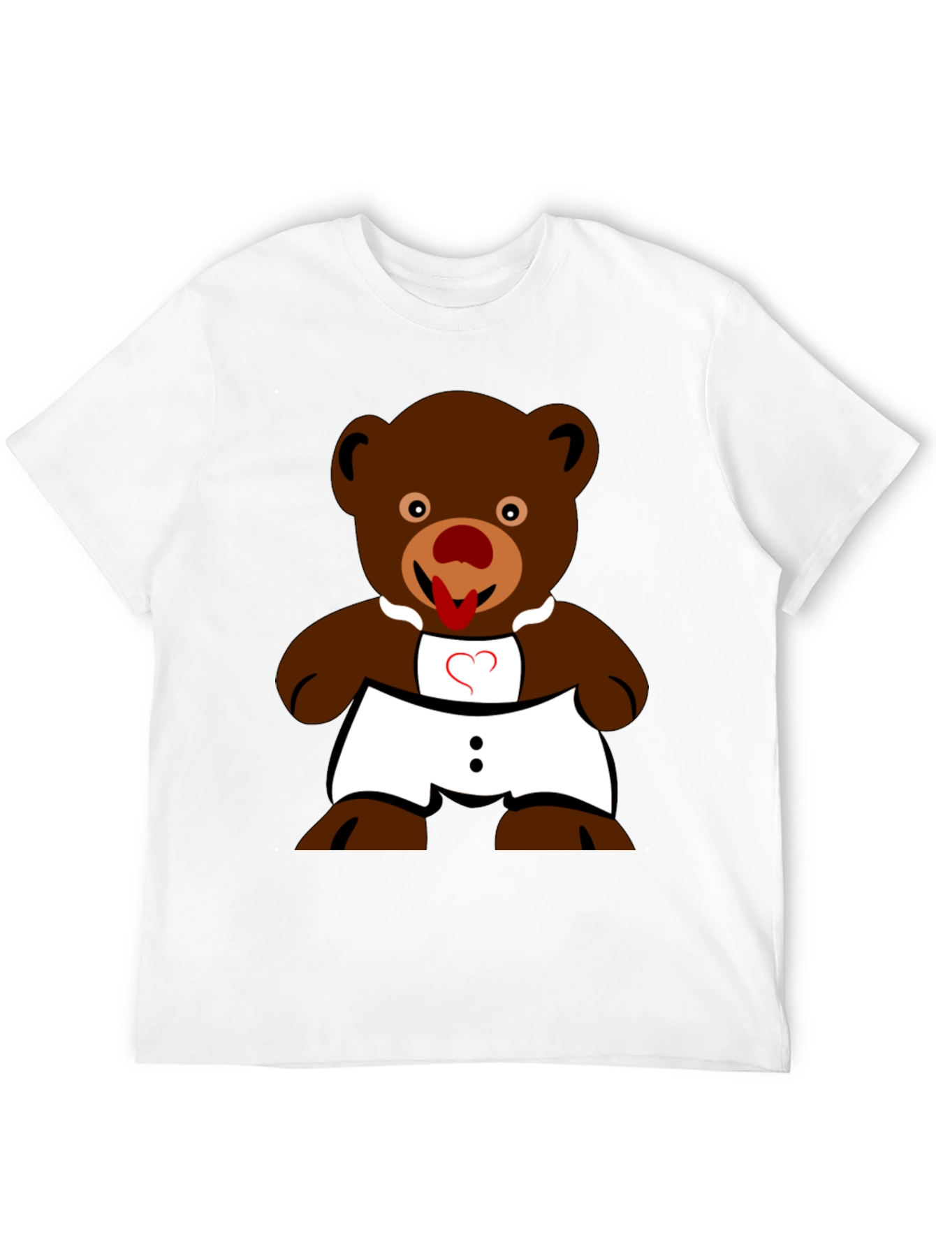Funny Teddy Bear Graphic T-Shirt