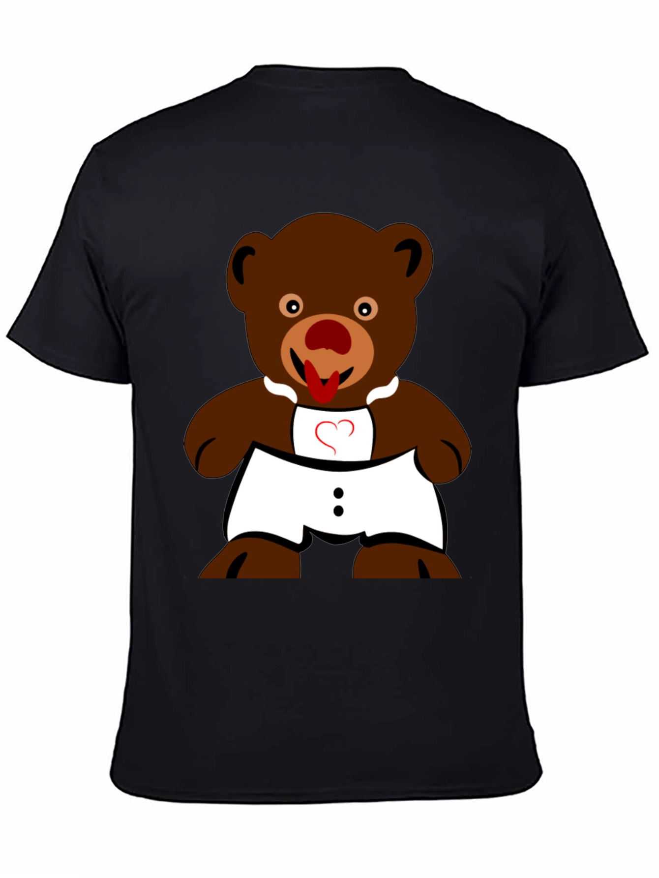 Funny Teddy Bear Graphic T-Shirt