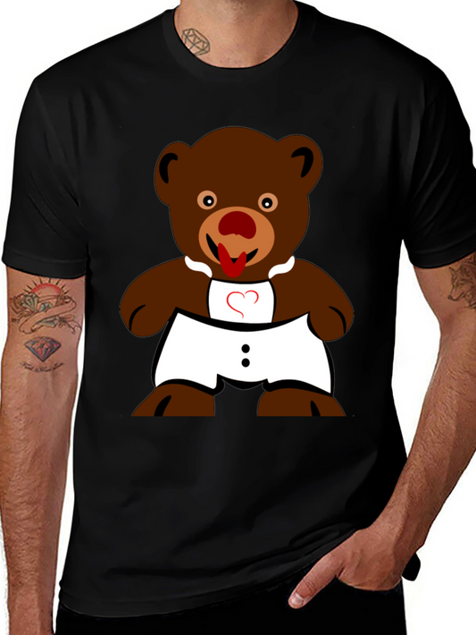 Funny Teddy Bear Graphic T-Shirt