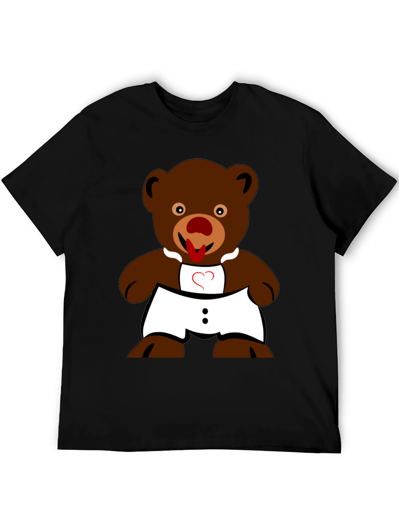 Funny Teddy Bear Graphic T-Shirt