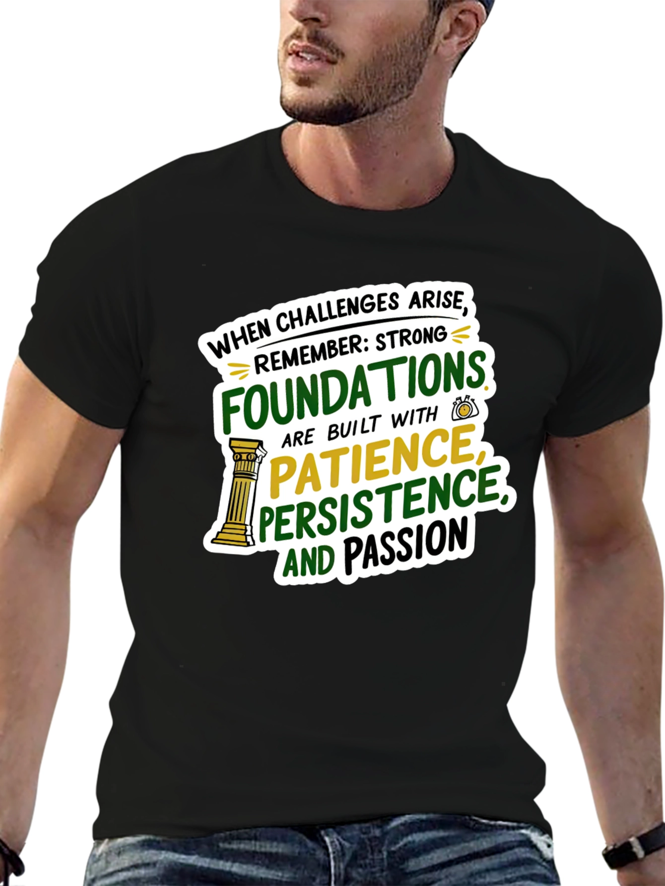 Strong Foundations Graphic T-Shirt