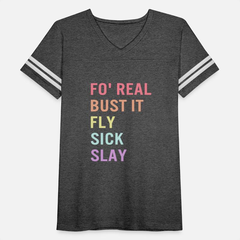 Sign Language Shirt, Fo Real Bust It ASL Slang