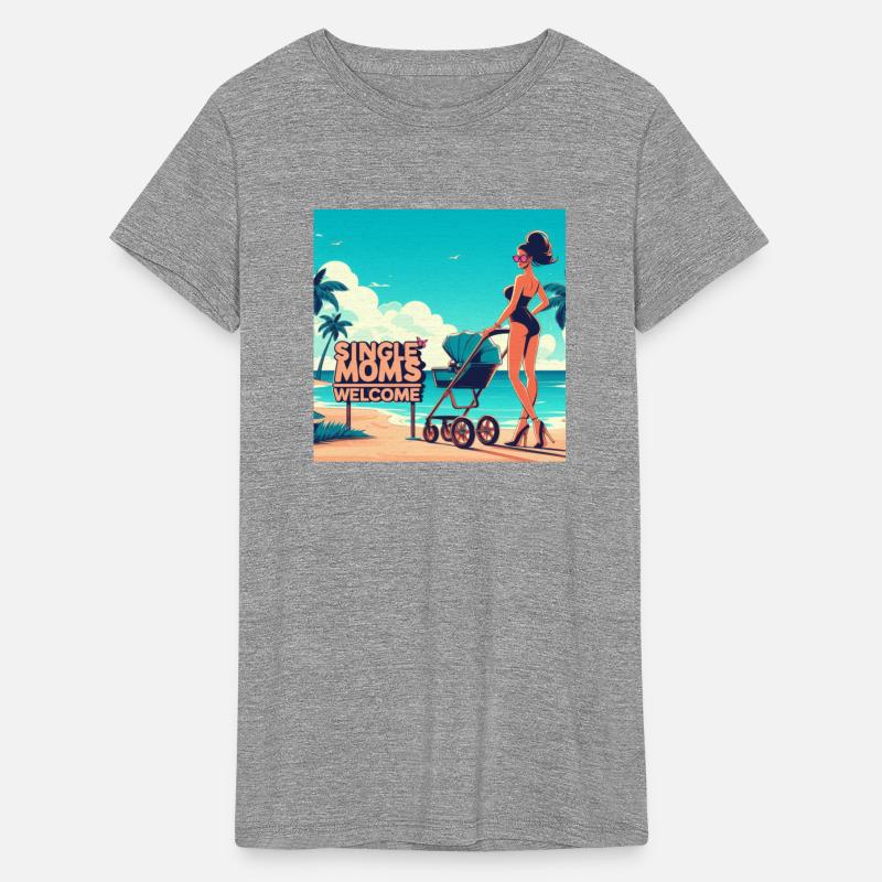 Single Moms Welcome at the Beach