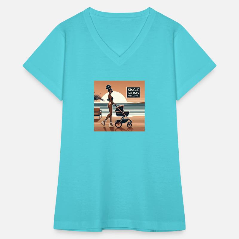 Single Moms Welcome at the Beach