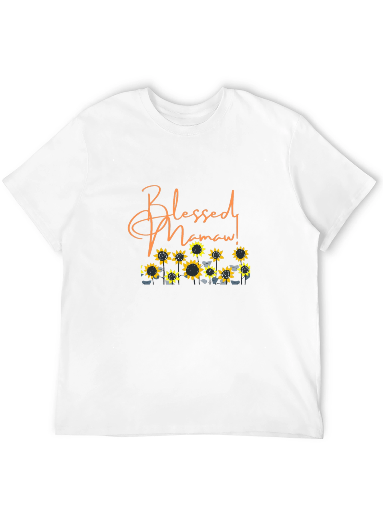 Blessed Mamaw Sunflower Graphic Tee