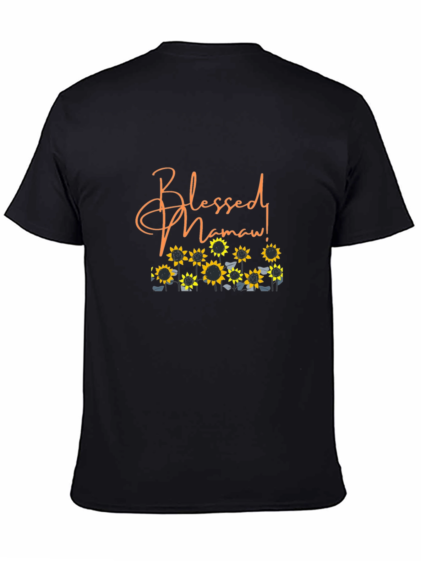 Blessed Mamaw Sunflower Graphic Tee