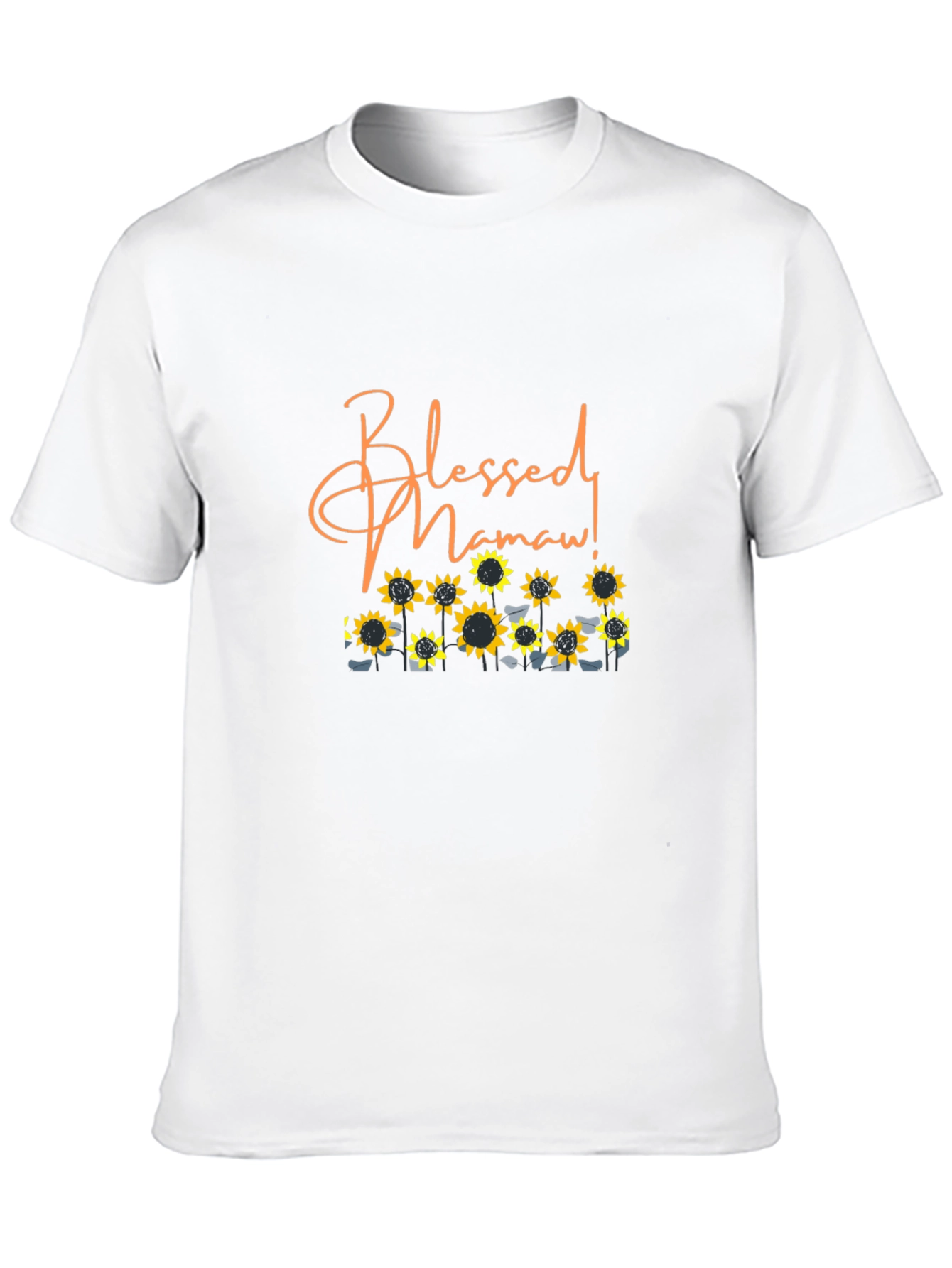Blessed Mamaw Sunflower Graphic Tee