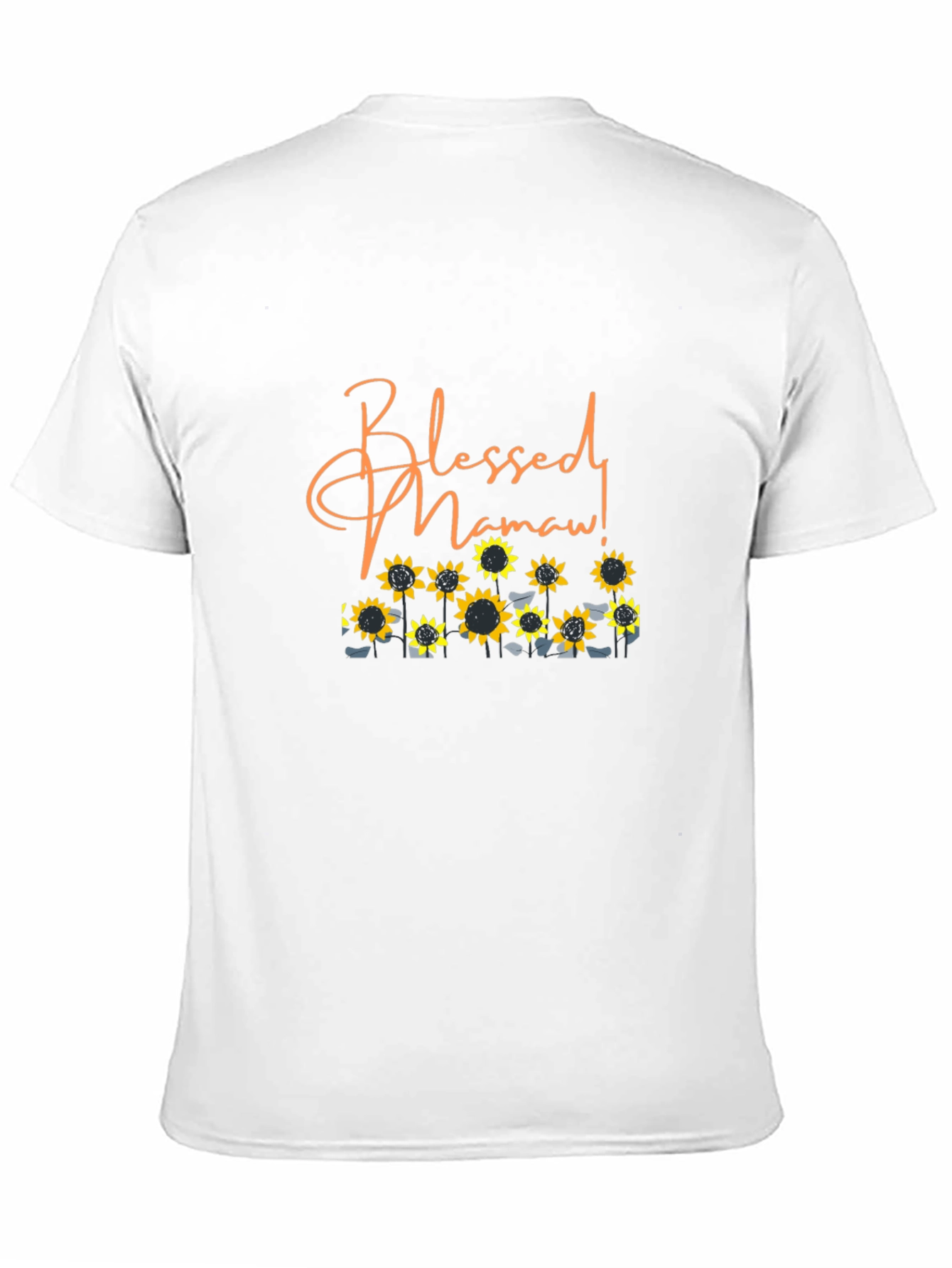 Blessed Mamaw Sunflower Graphic Tee