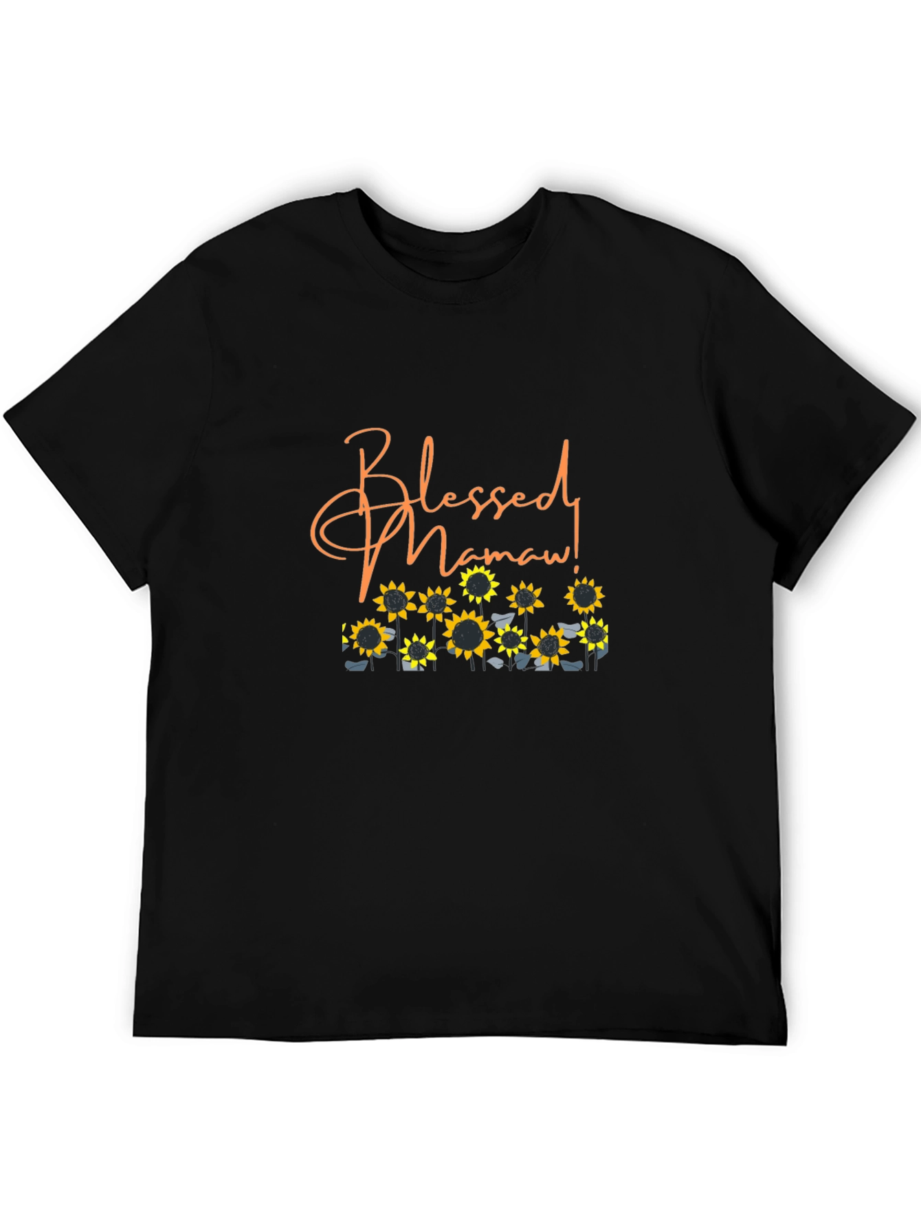 Blessed Mamaw Sunflower Graphic Tee