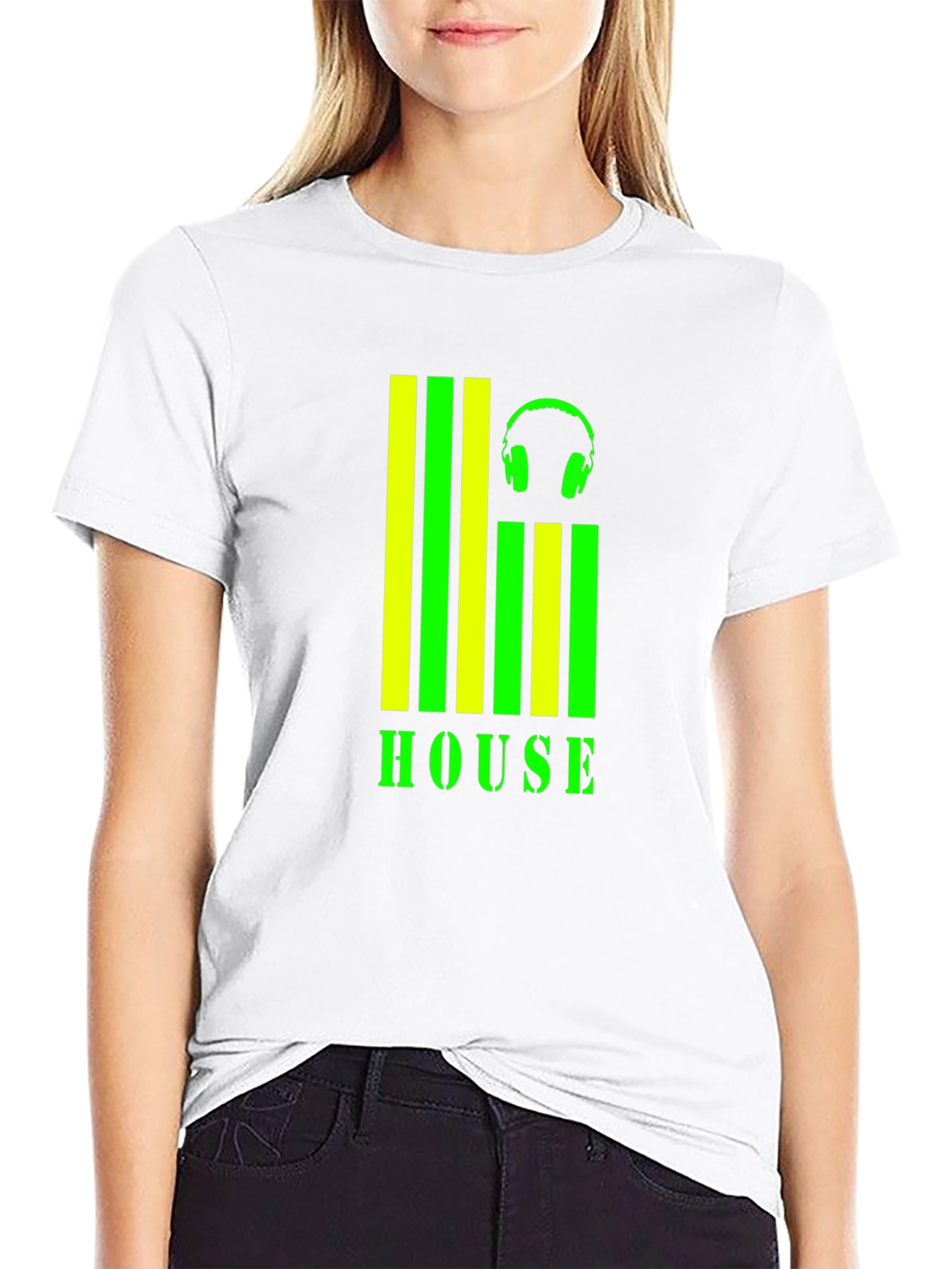 House Music Graphic T-Shirt - Stylish Clubwear
