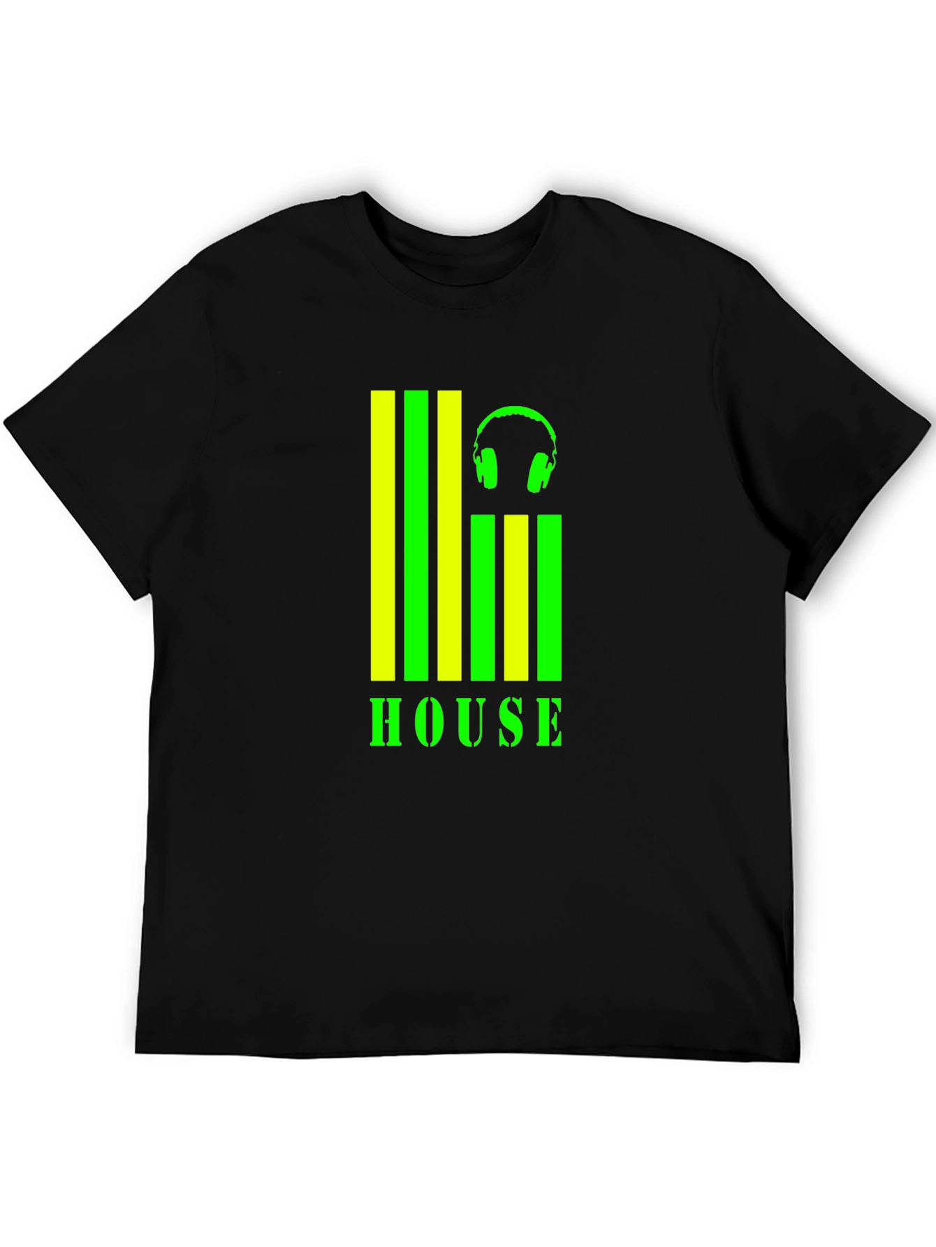 House Music Graphic T-Shirt - Stylish Clubwear