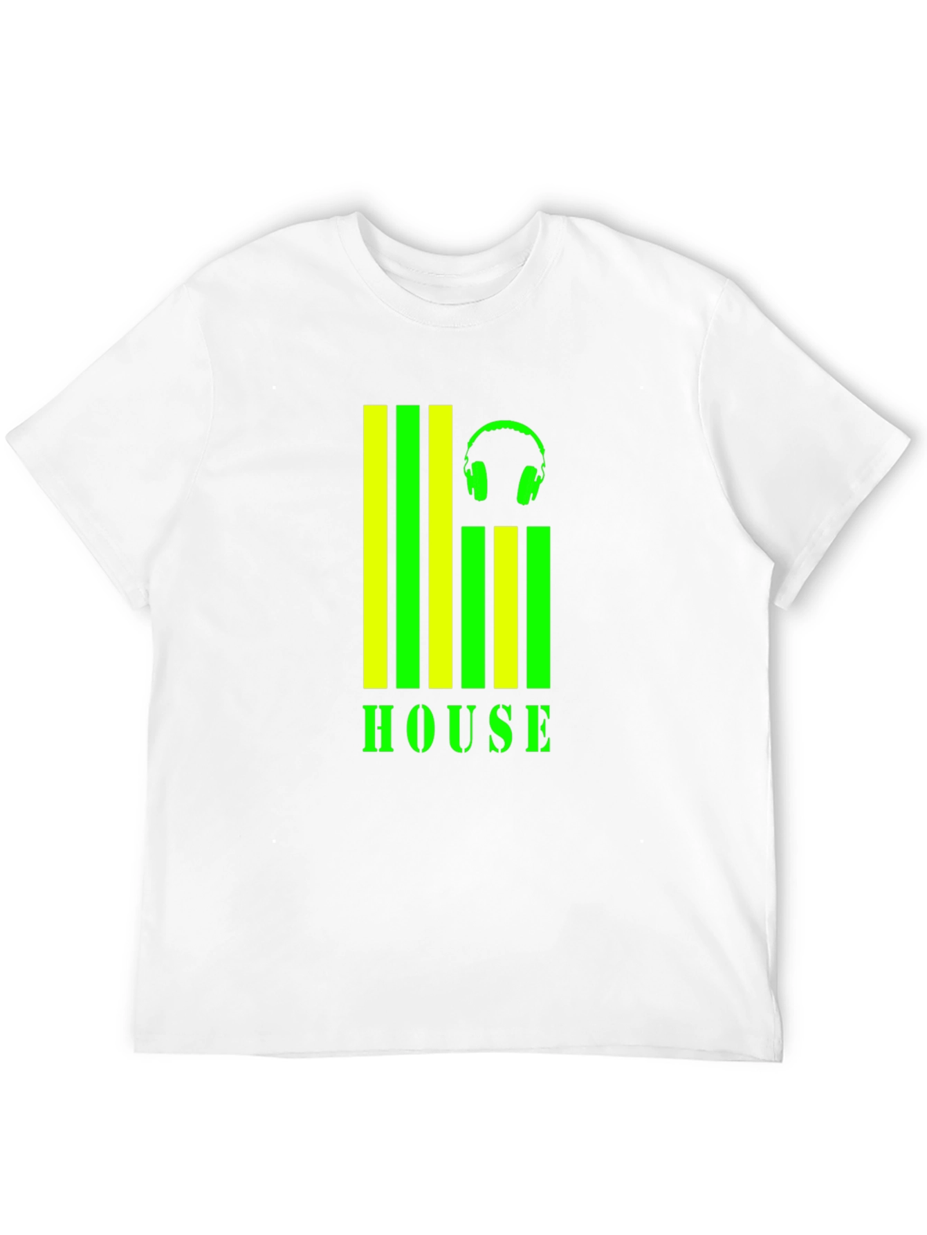 House Music Graphic T-Shirt - Stylish Clubwear