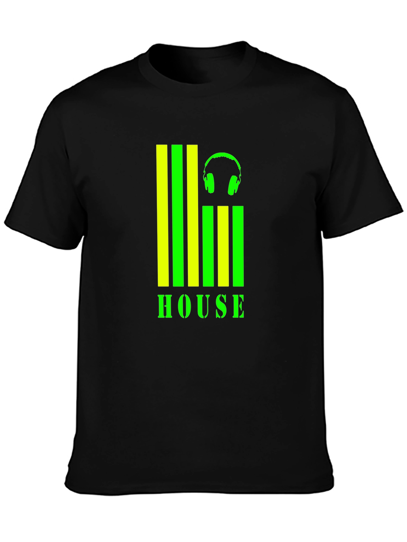 House Music Graphic T-Shirt - Stylish Clubwear