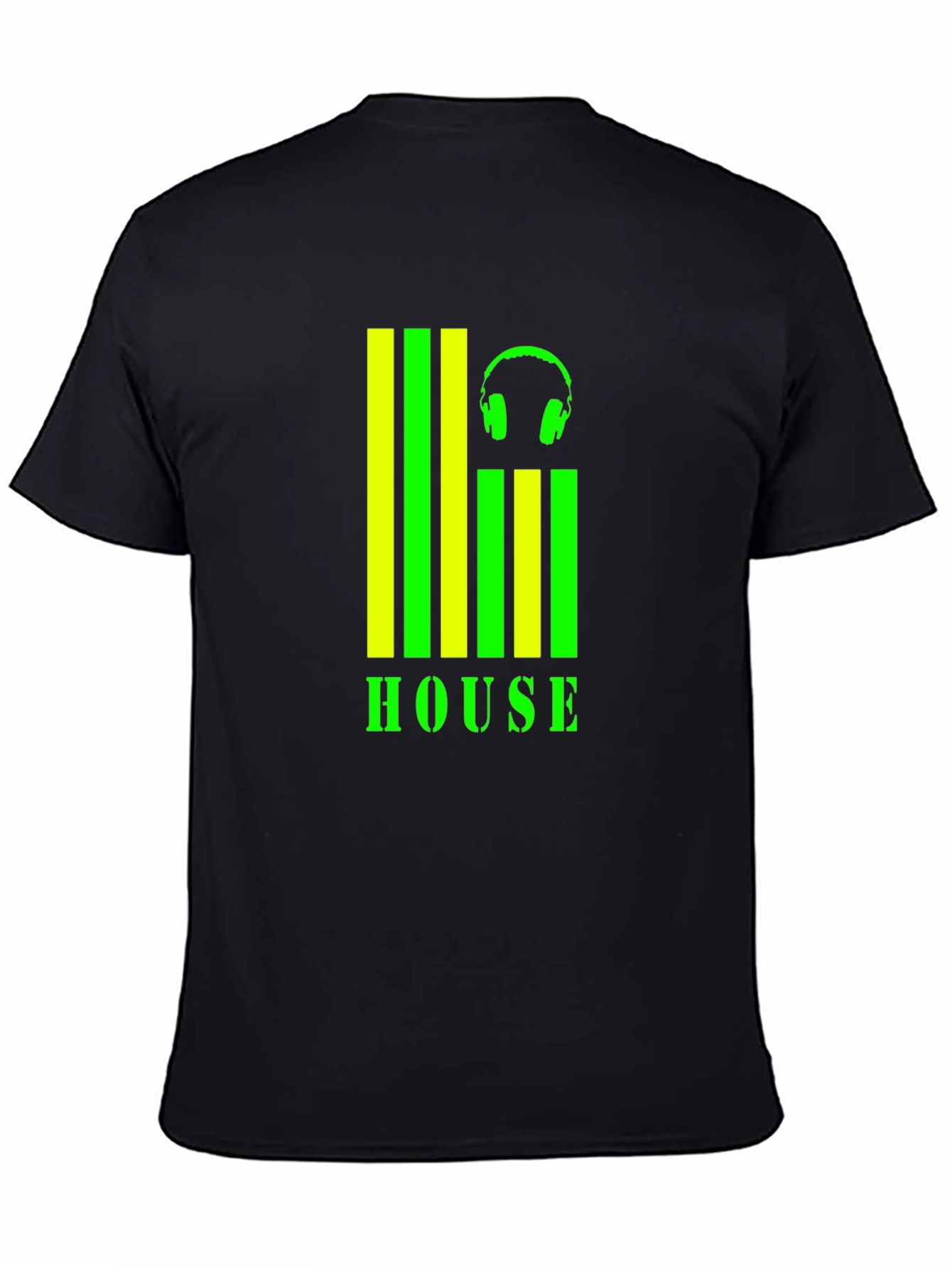 House Music Graphic T-Shirt - Stylish Clubwear