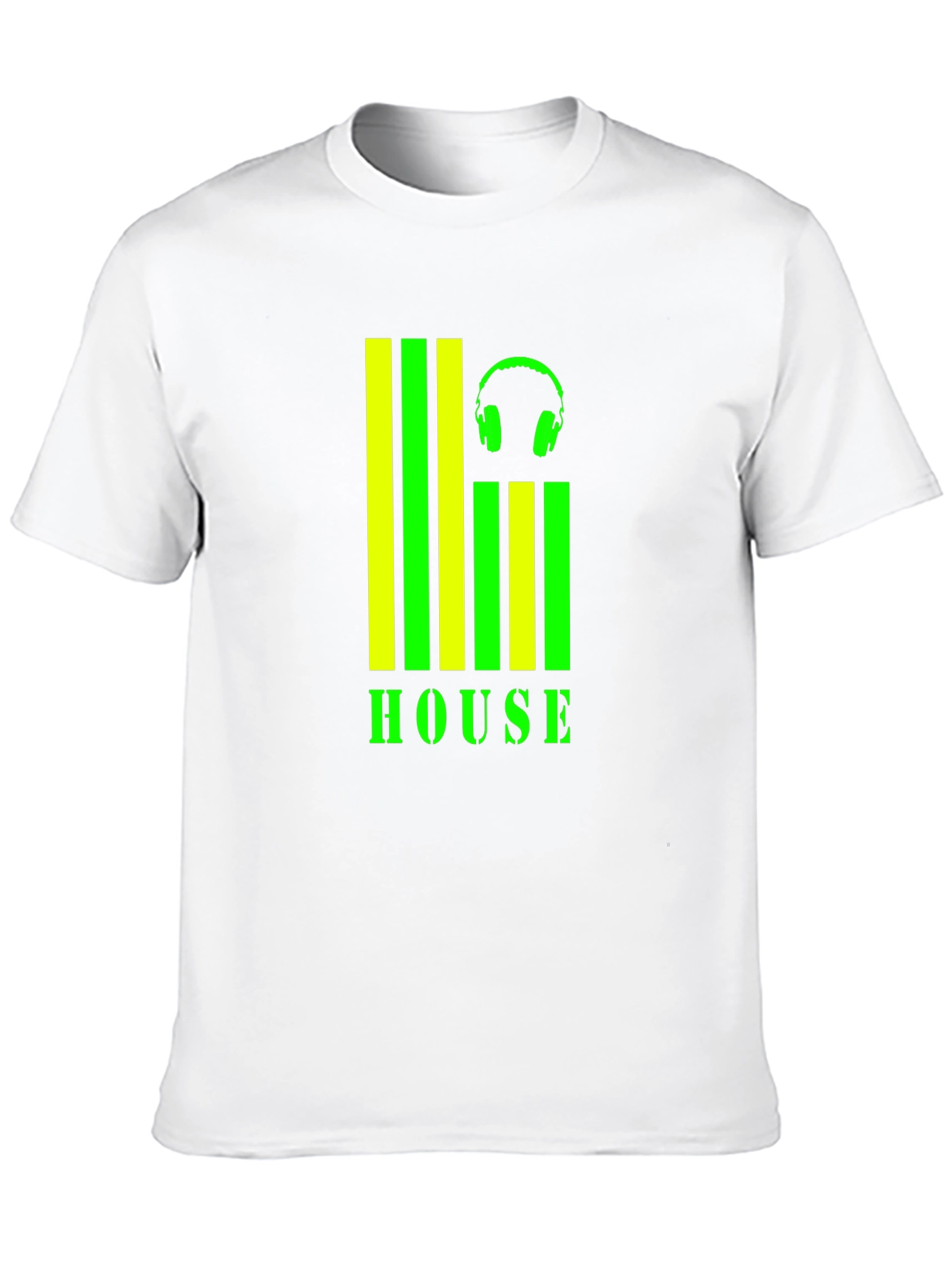 House Music Graphic T-Shirt - Stylish Clubwear