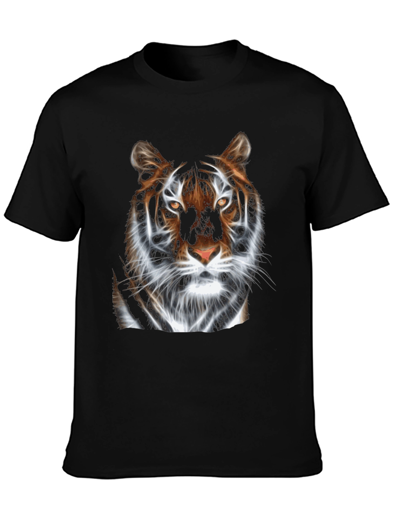 Tiger Graphic Print T-Shirt