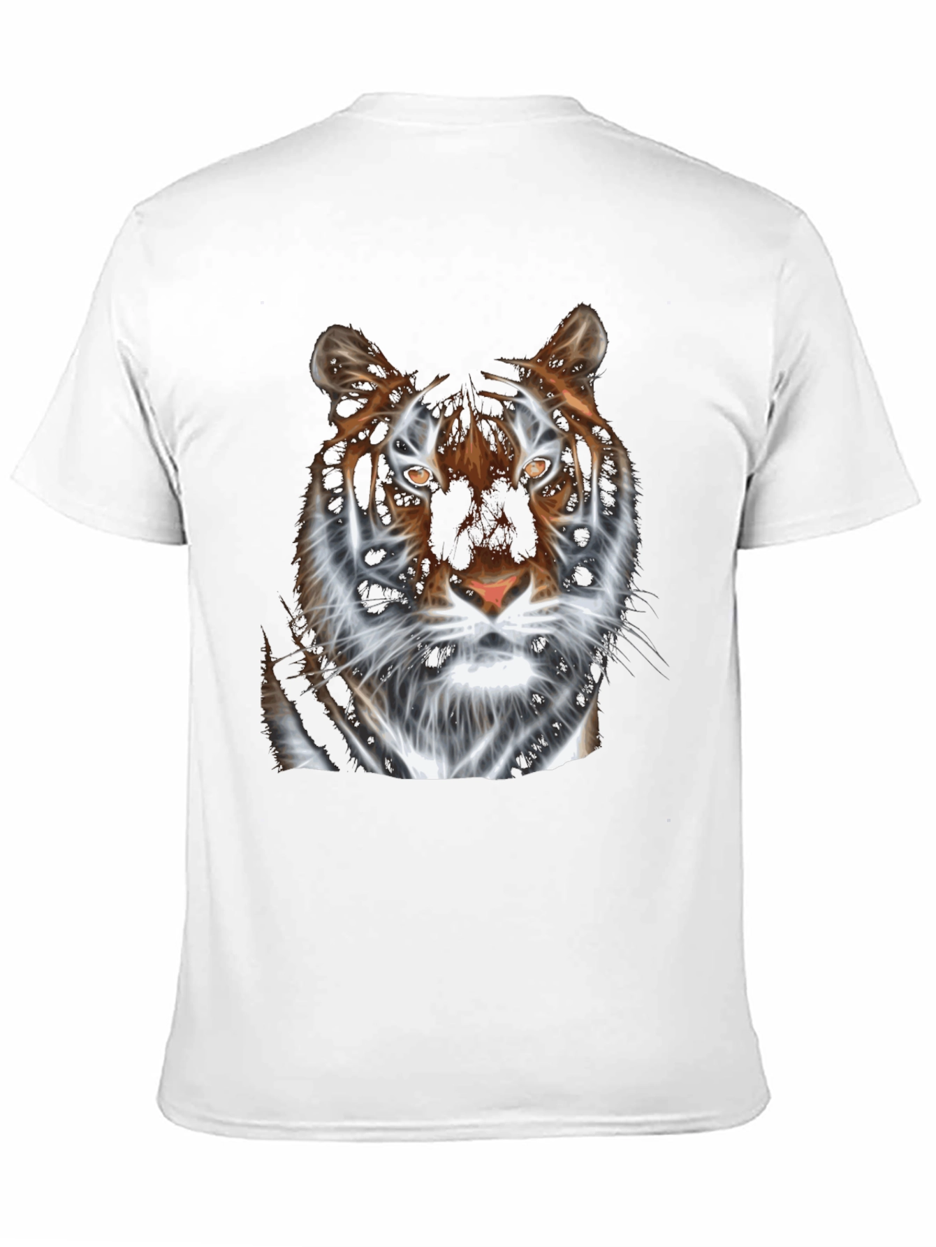 Tiger Graphic Print T-Shirt