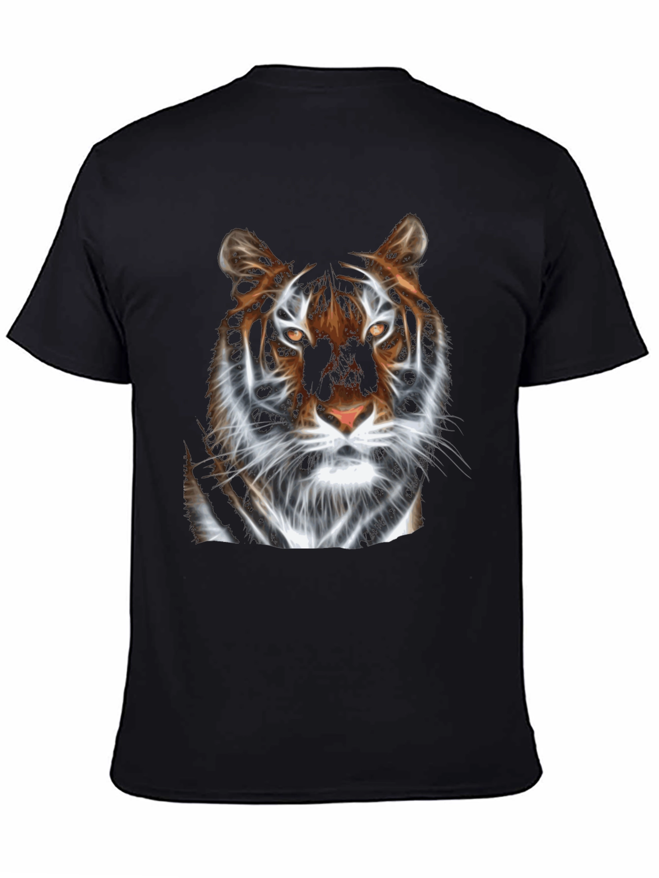 Tiger Graphic Print T-Shirt