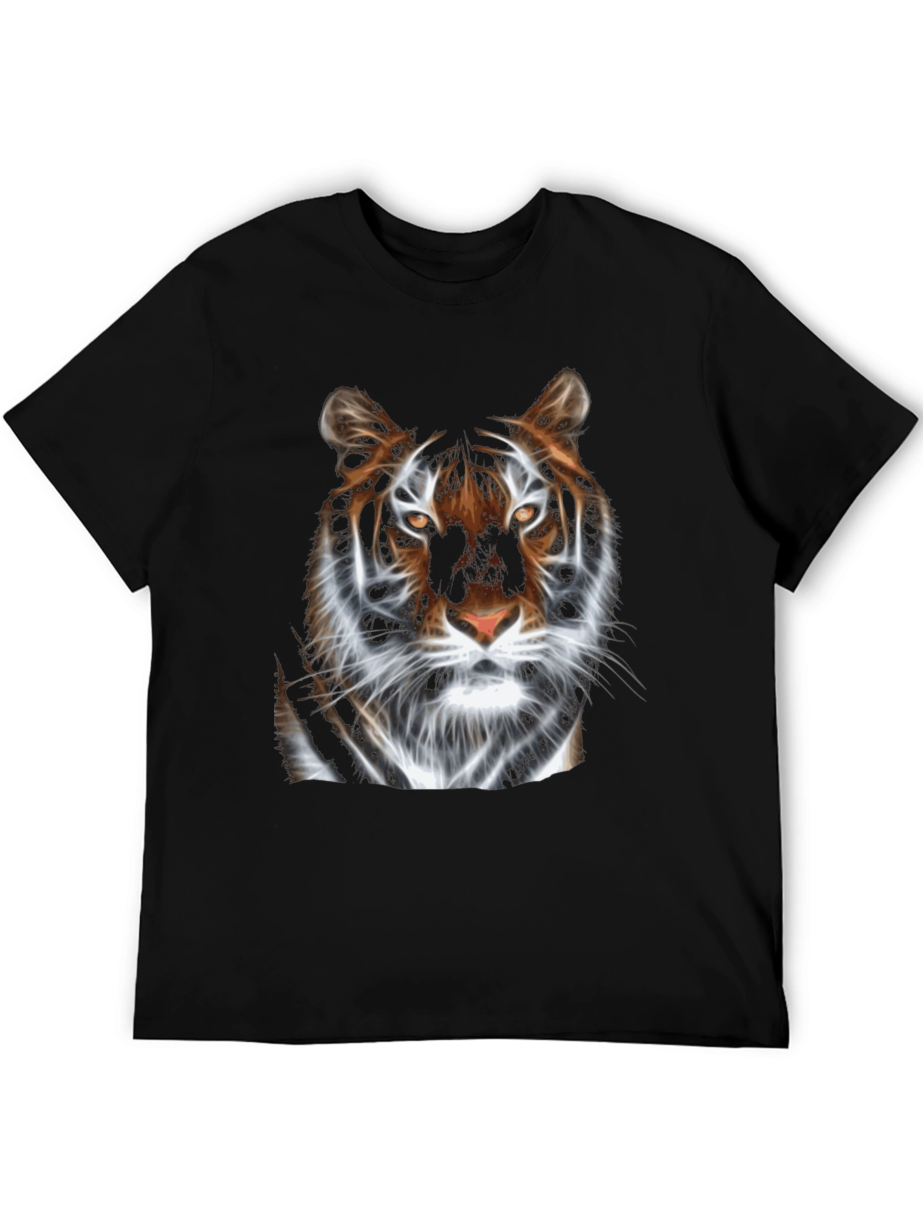 Tiger Graphic Print T-Shirt