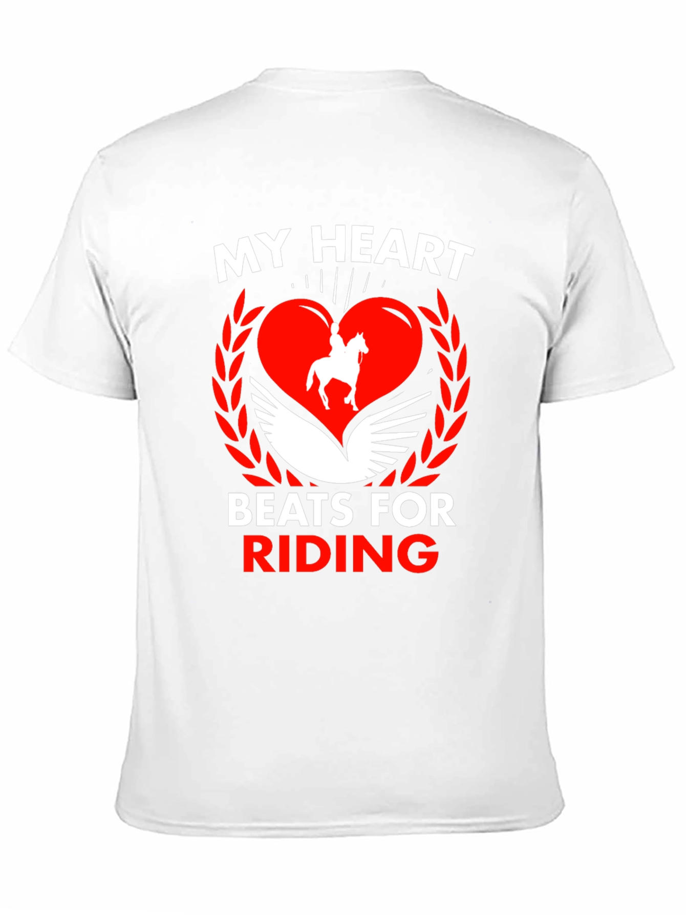 Equestrian Heartbeat Graphic Tee