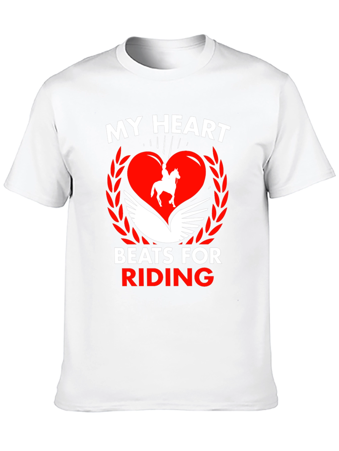 Equestrian Heartbeat Graphic Tee
