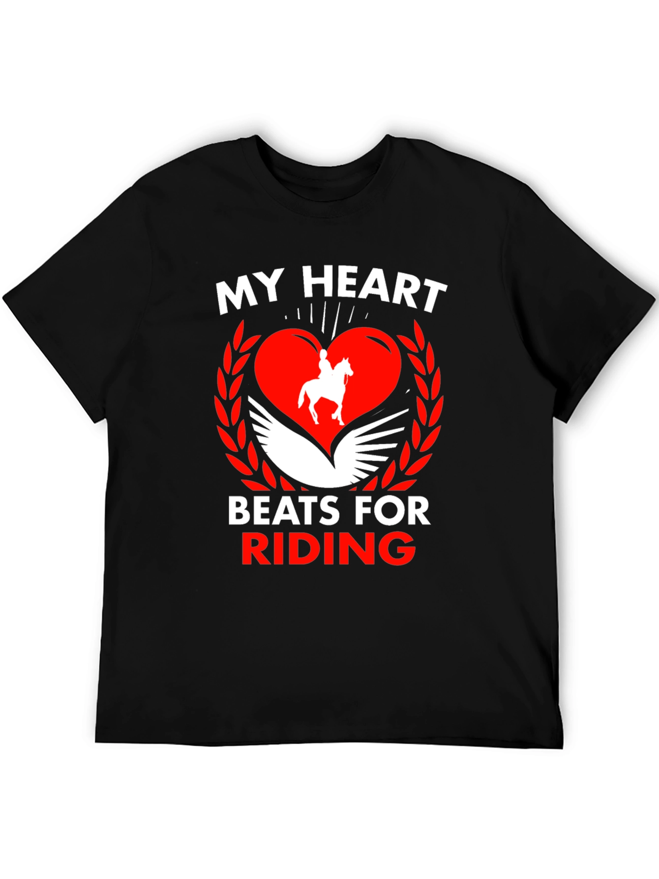 Equestrian Heartbeat Graphic Tee
