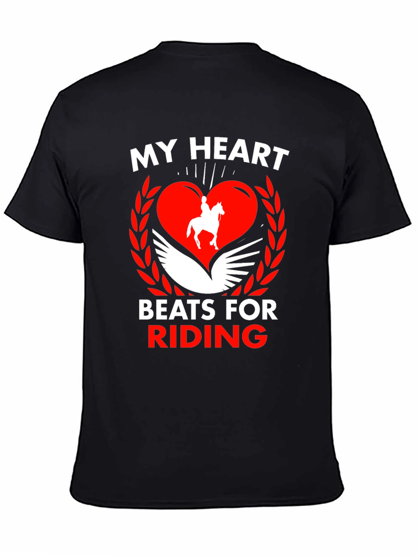 Equestrian Heartbeat Graphic Tee