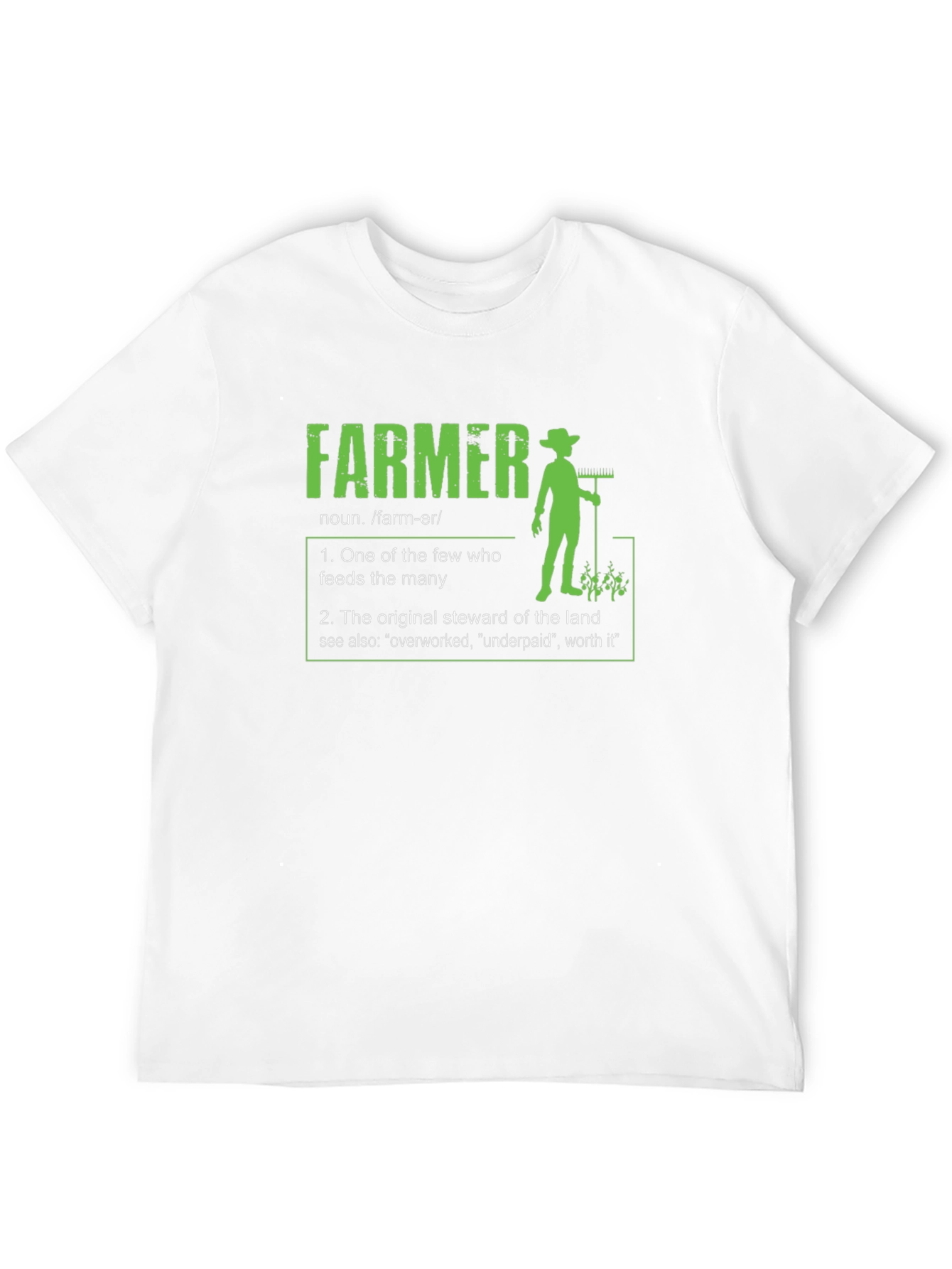 Farmer Definition T-Shirt - Agricultural Gift