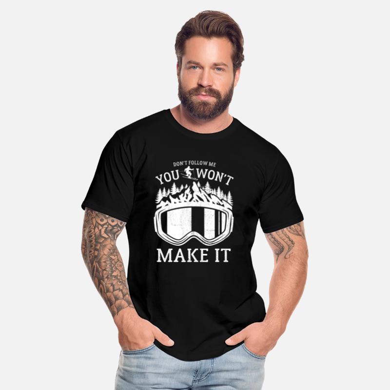 Ski, Don't follow me you won't make it, Skiing