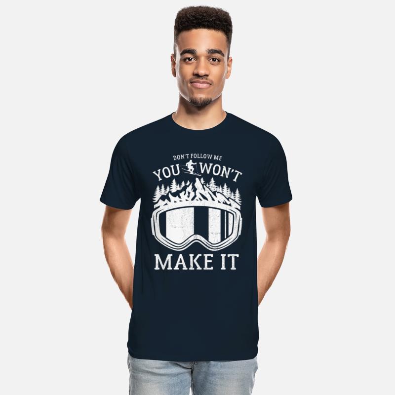 Ski, Don't follow me you won't make it, Skiing