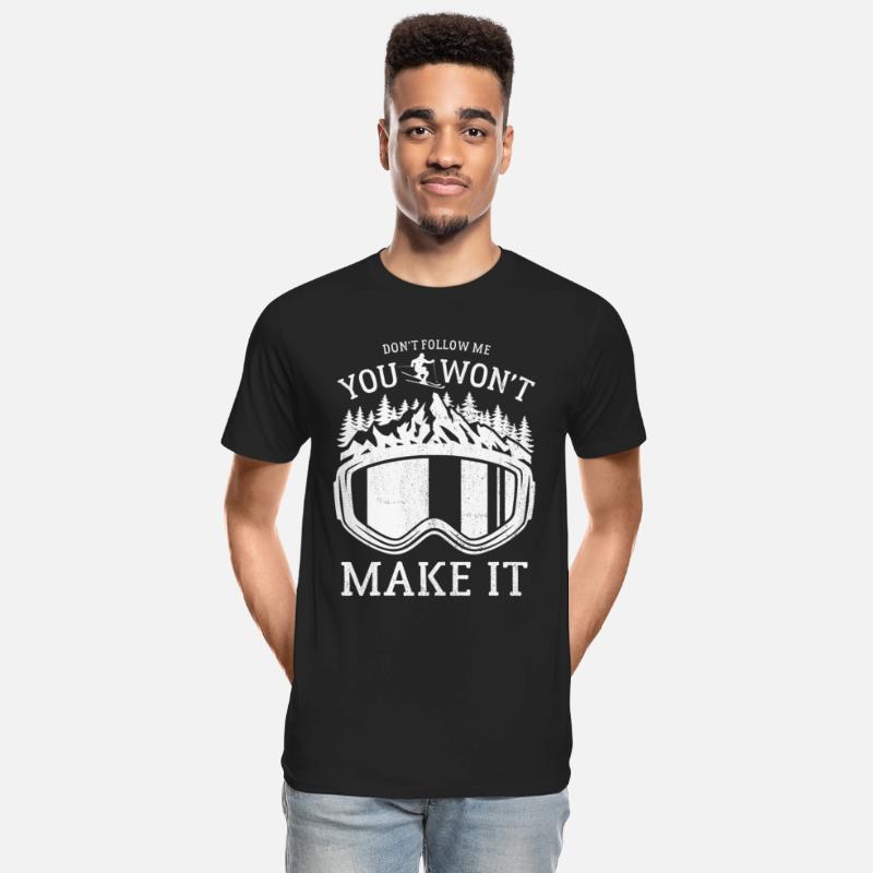 Ski, Don't follow me you won't make it, Skiing