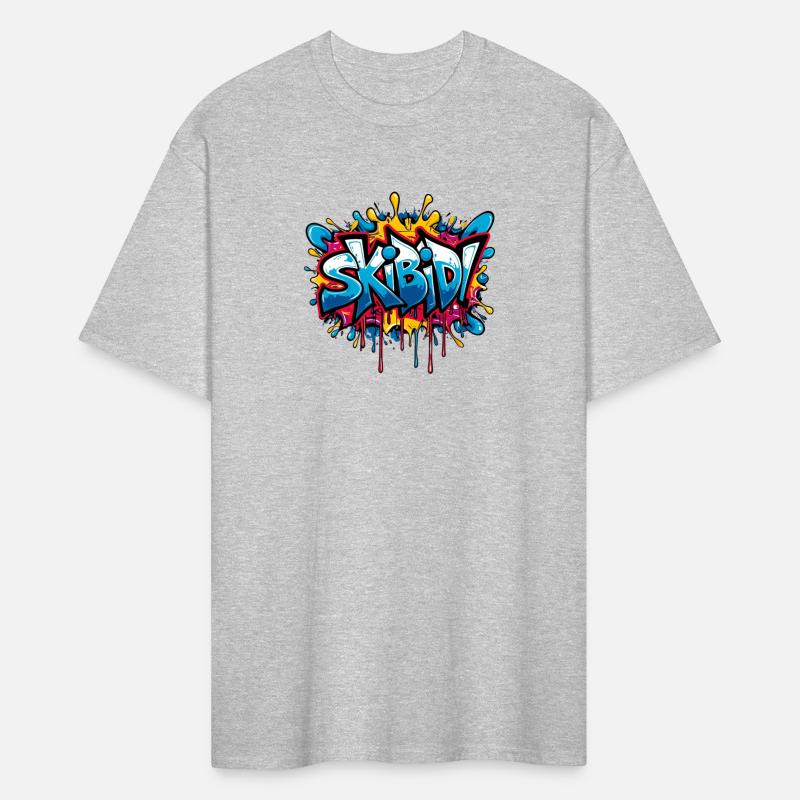 Skibidi Graffiti Drip Shirt – Viral Slang Street A
