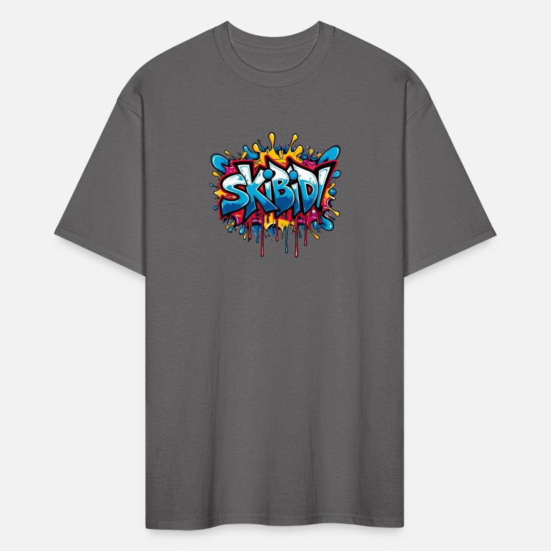 Skibidi Graffiti Drip Shirt – Viral Slang Street A